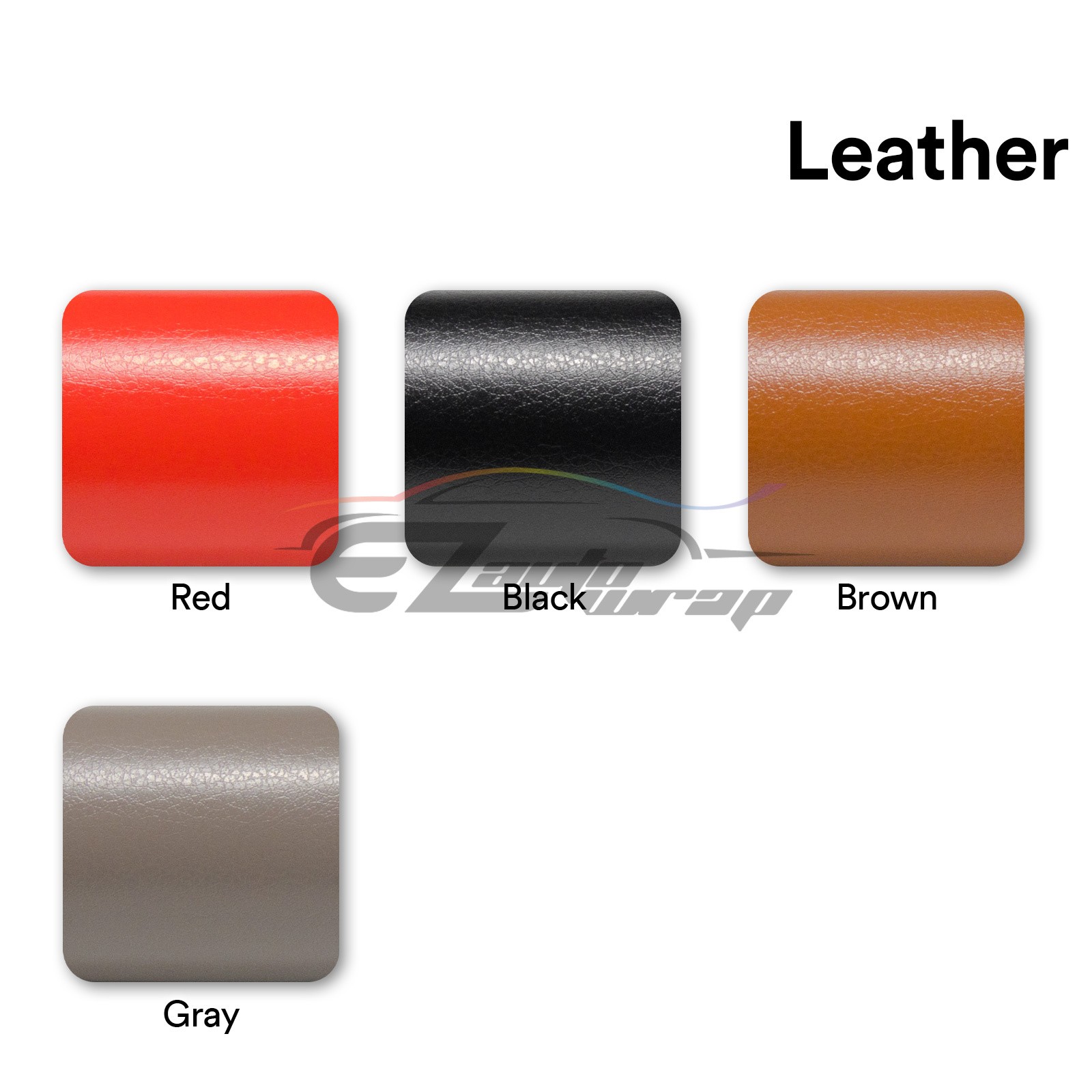 Black Leather Grain Furniture Cabinet Vinyl Car Wrap Sticker Decal Film Sheet
