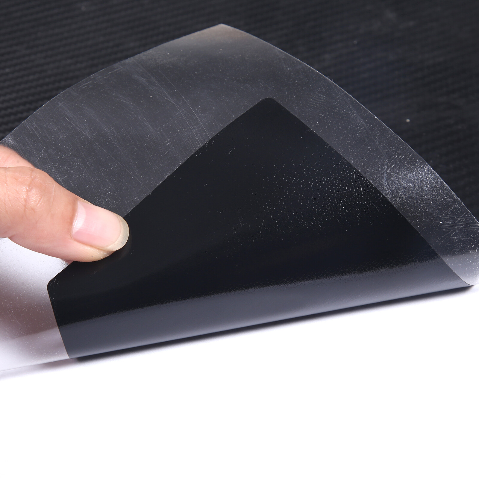 Carbon Fiber Texture Tailgate Decal Vinyls Fits Ford Maverick 2022-2024