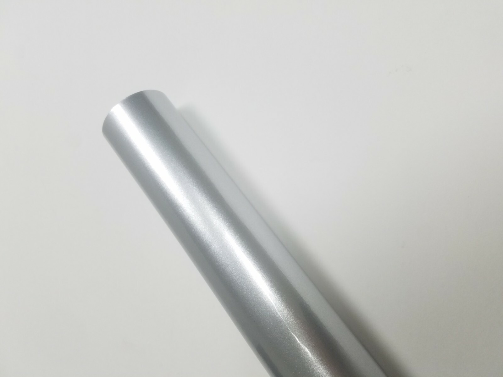 Gloss Glossy Silver Vinyl Auto Vehicle Car Wrap Sticker Decal Film Sheet Roll