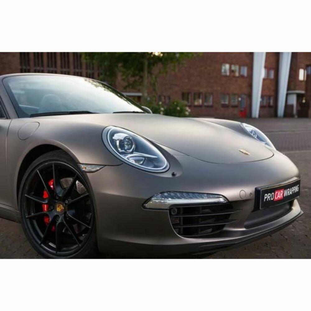 3M 2080 Scotchprint Matte Charcoal Metallic Vinyl Car Wrap Film | M211