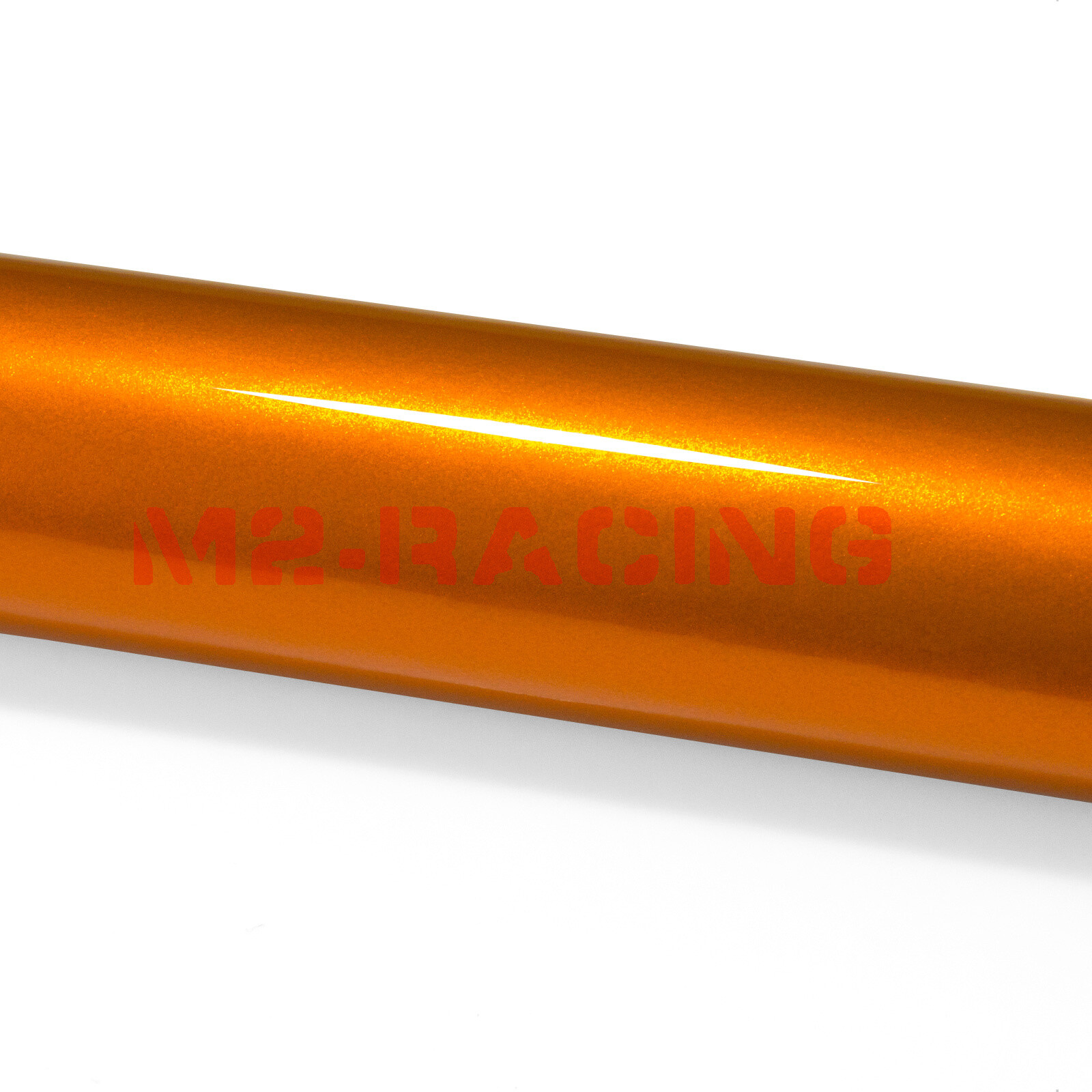 Premium Orange High Gloss Metallic Glossy Sticker Decal Vinyl Wrap Air Release