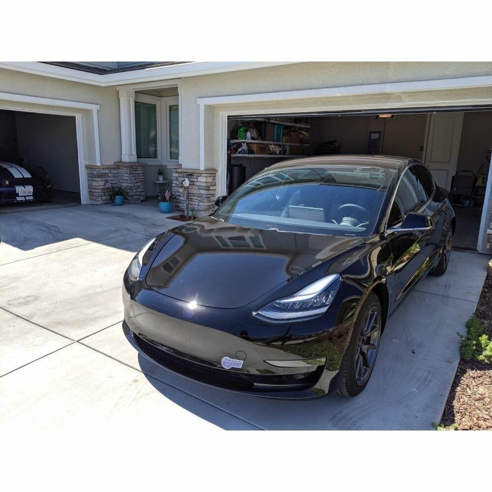 3M 2080 Scotchprint Gloss Ember Black Vinyl Car Wrap Film | GP282