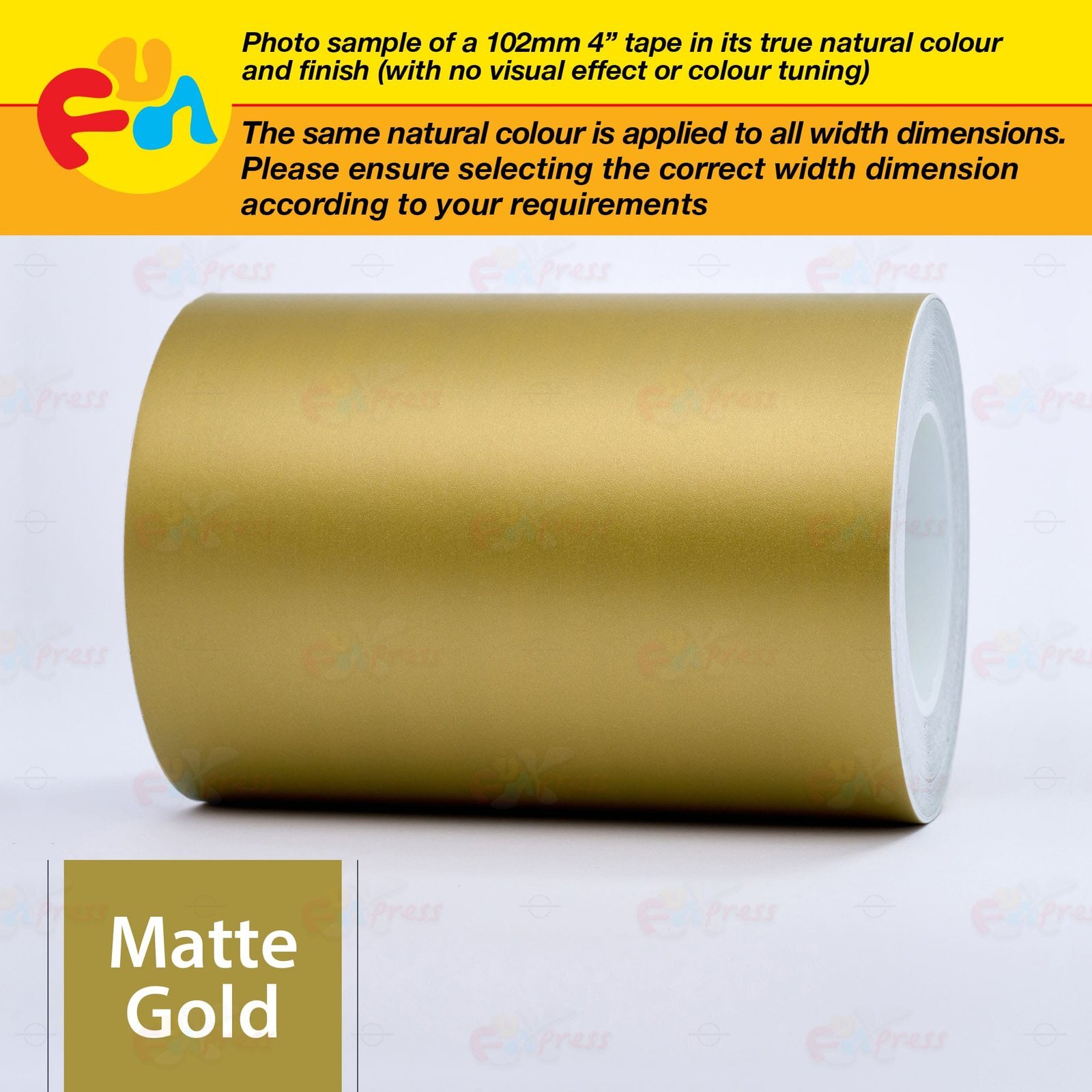 MATTE GOLD 6″ 152mm PIN STRIPE Car Model Streamline TAPE Decal Vinyl Sticker