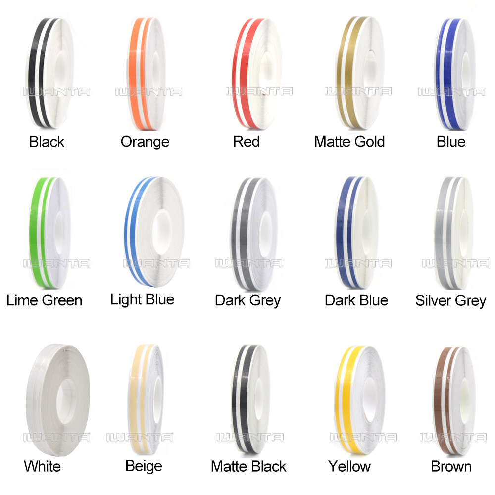 3 Sizes 32ft Car Pinstriping Pin Stripe DIY Line Roll Vinyl Tape Decals Sticker