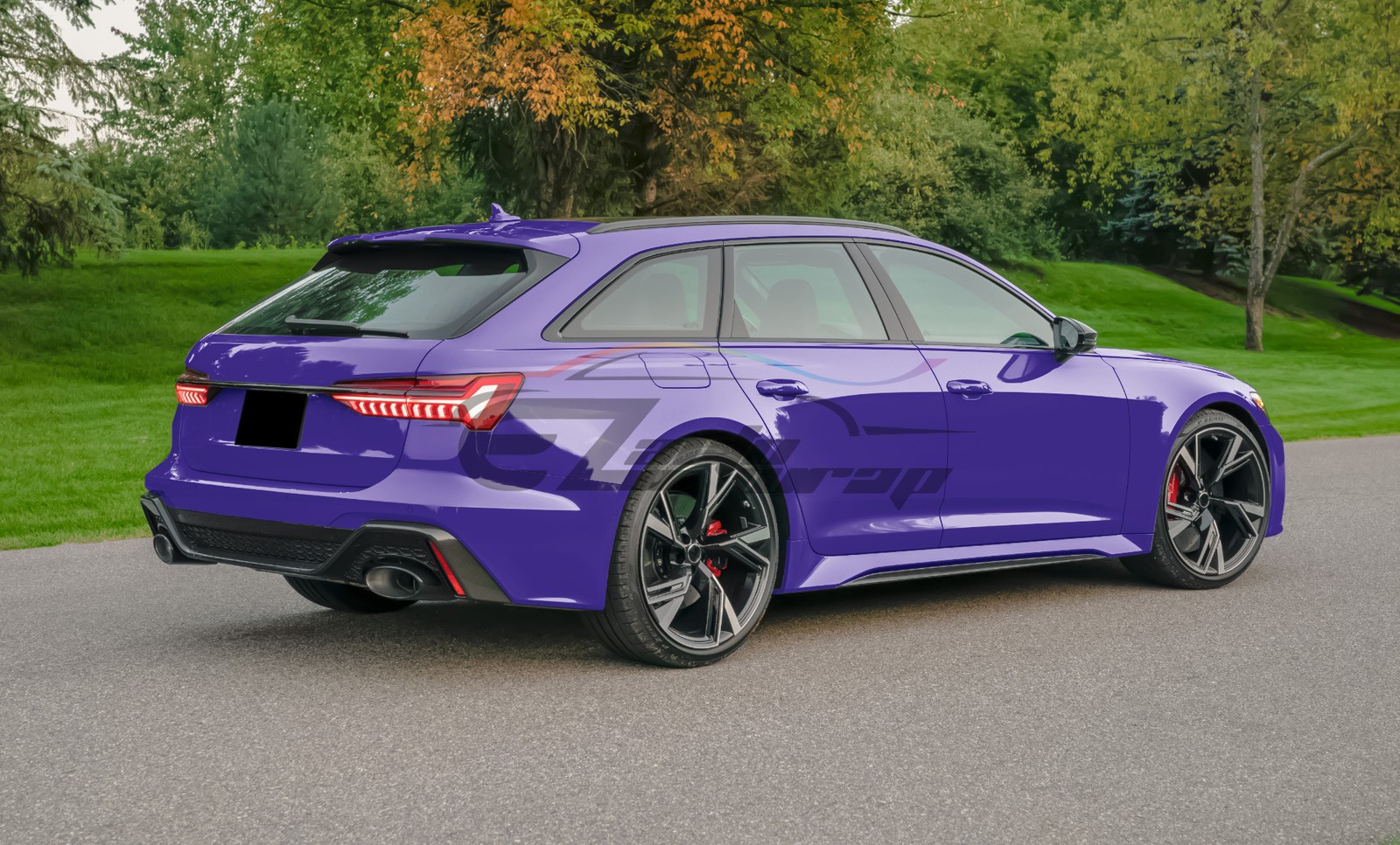 High Gloss Purple Glossy Car Vinyl Wrap Sticker Decal Sheet Film DIY Air Release