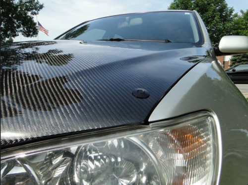 Carbon Fiber Texture Black Vinyl Car Wrap Sticker Interior Decal Film DIY Decor