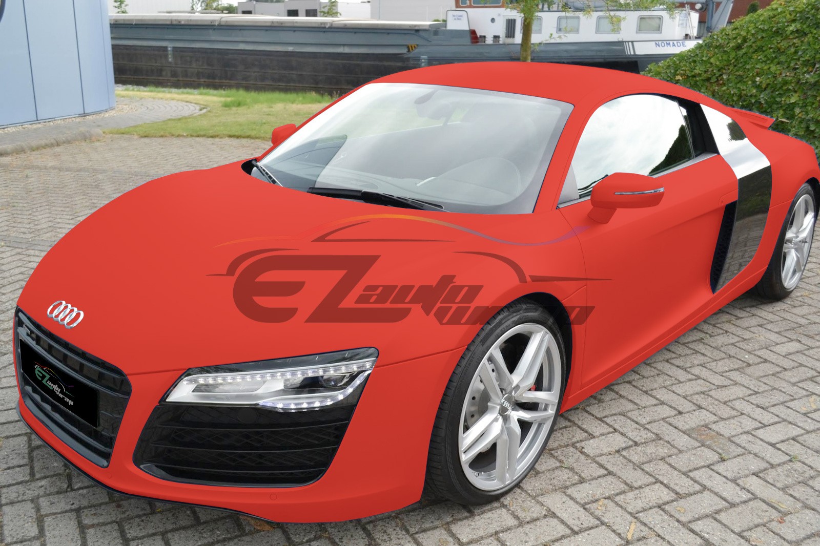 Genuine 3M 2080 Series M13 Matte Red Vinyl Wrap Vehicle Film Decal Sheet Film