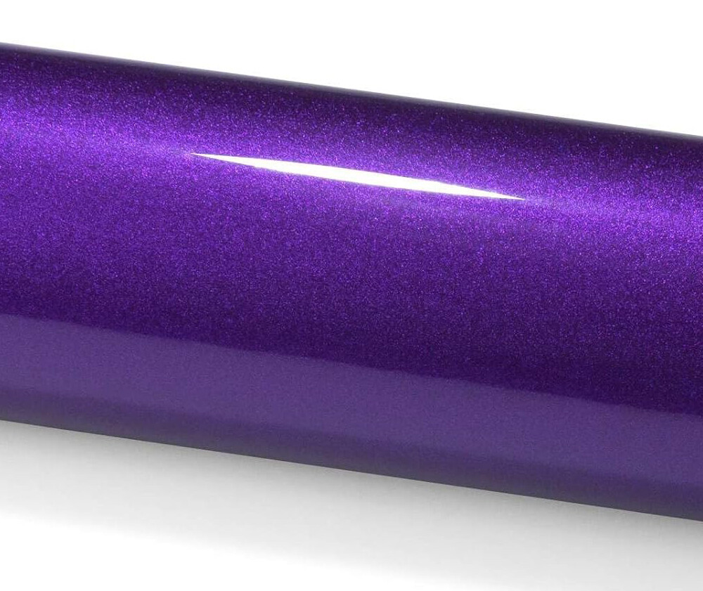 Super Gloss Metallic Ice Blue to Gold Vinyl Film Wrap Chameleon Air Bubble Free