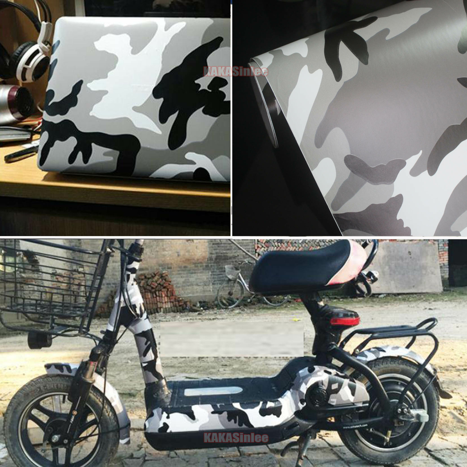 Matte Forest Digital Desert Camouflage Camo Car Vinyl Wrap Sticker – Flexible US