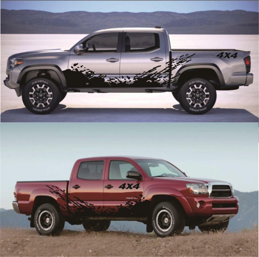 Body Racing Accessories Mud Splash Auto Graphic Decal Vinyl Car Truck Universal