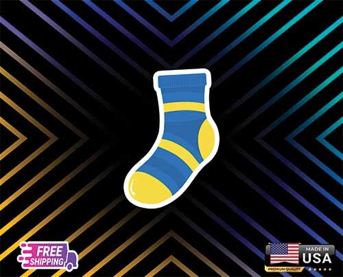 DOWN SYNDROME USA STICKER DECAL LAMINATED VINYL LAPTOP CAR FREE GIFT
