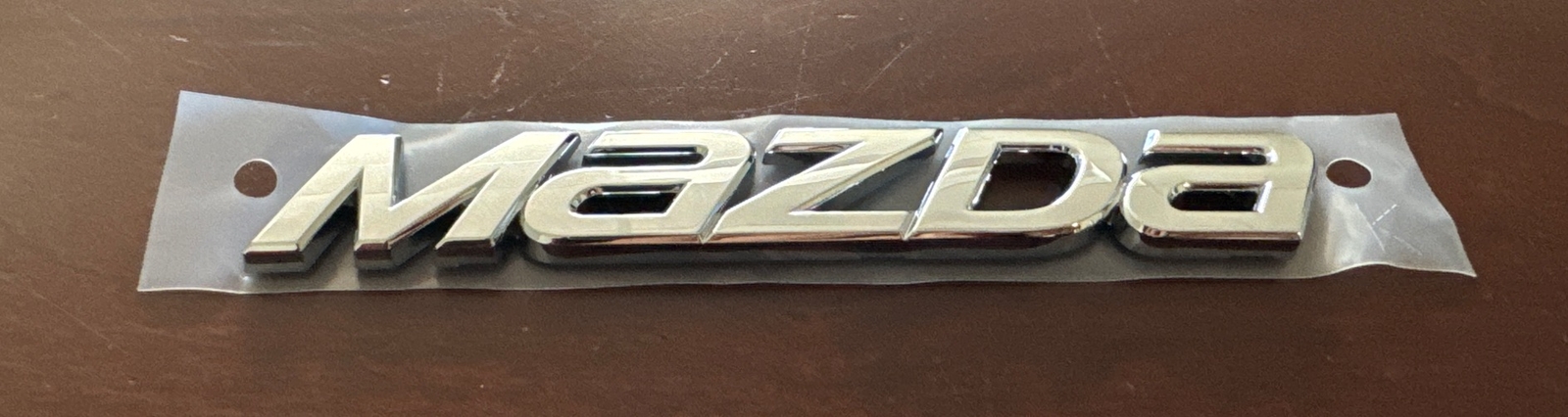 Mazda Chrome “Mazda” Trunk Emblem OEM NEW 2014-2016 Mazda 6 – GHK1-51-711 –