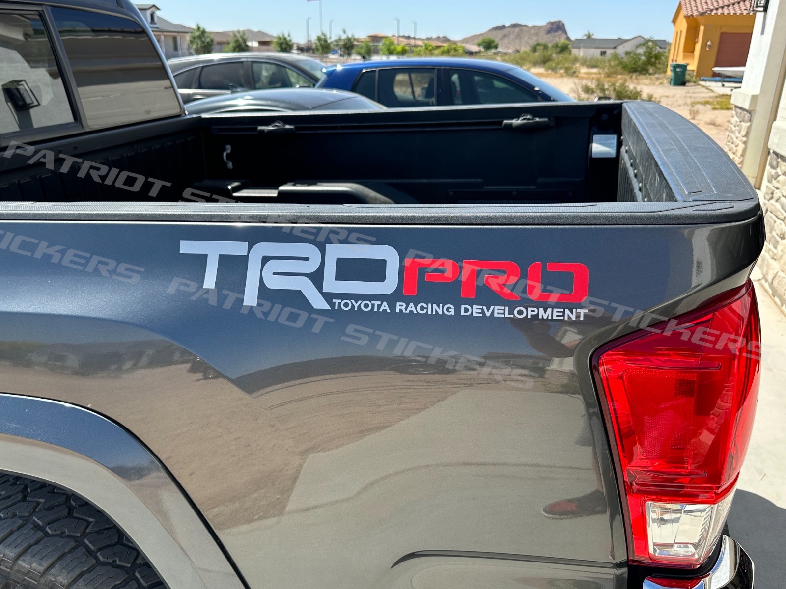 21″ TRD PRO Stickers Decals, Set of 2, Fits Toyota Tacoma, Tundra, 4Runner, FJ