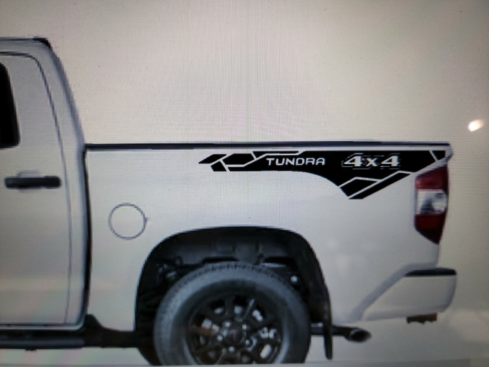 Compatible with TRD 4X4 Toyota Tundra Bedside Graphics Decals Truck L&R sides