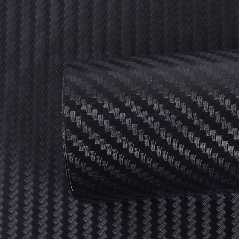 2D 3D 4D 5D Carbon Fiber Vinyl Wrap Sticker CAR Beauty Tape Glossy Texture