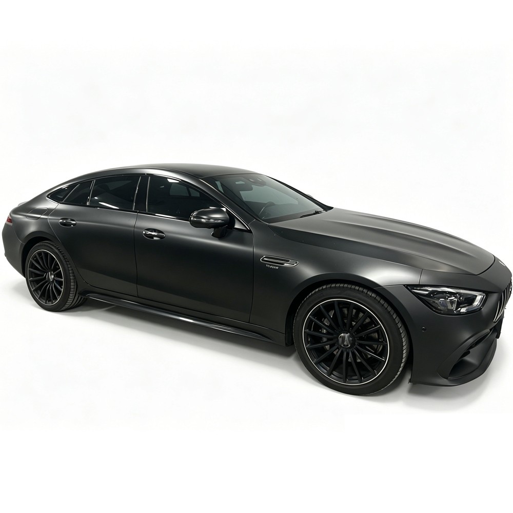Matte/Glossy Black Chrome Delete Window Trims For Mercedes AMG GT X290 2019-2024