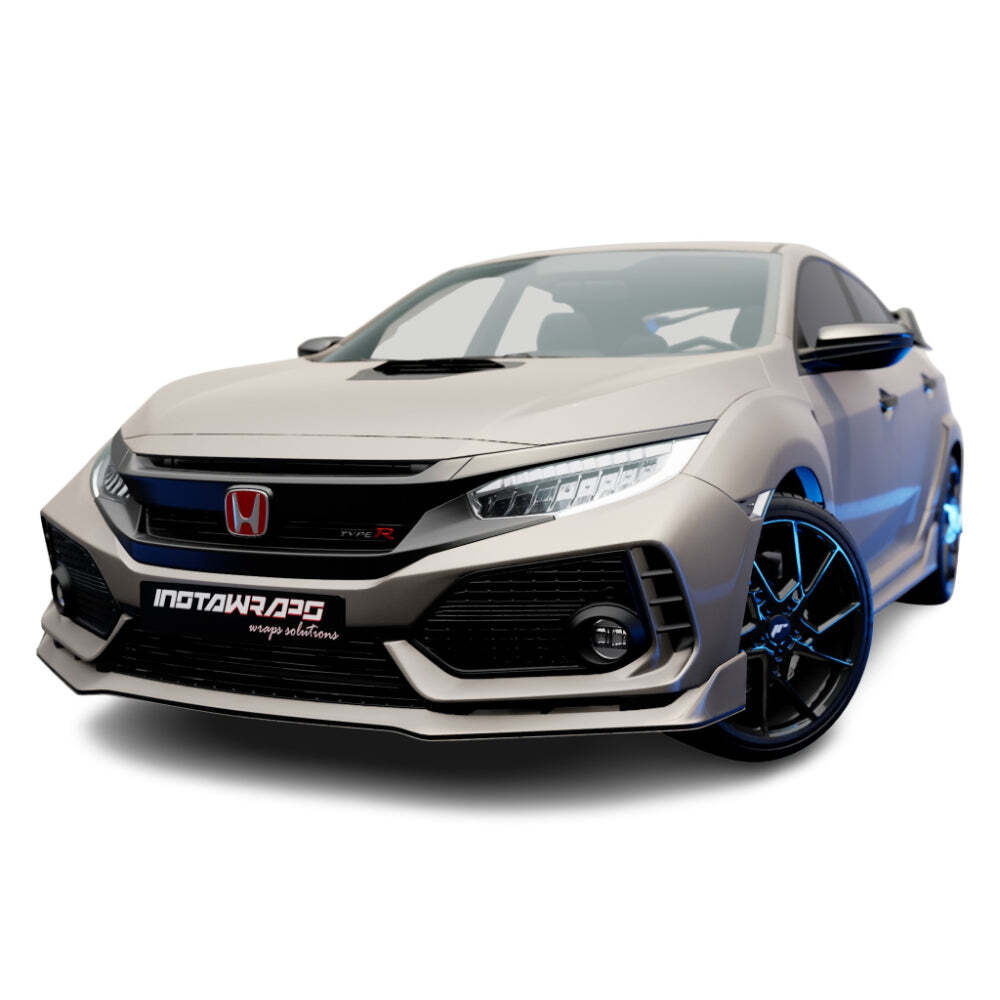 3M 2080 Scotchprint Matte Gray Aluminum Vinyl Car Wrap Film | M230