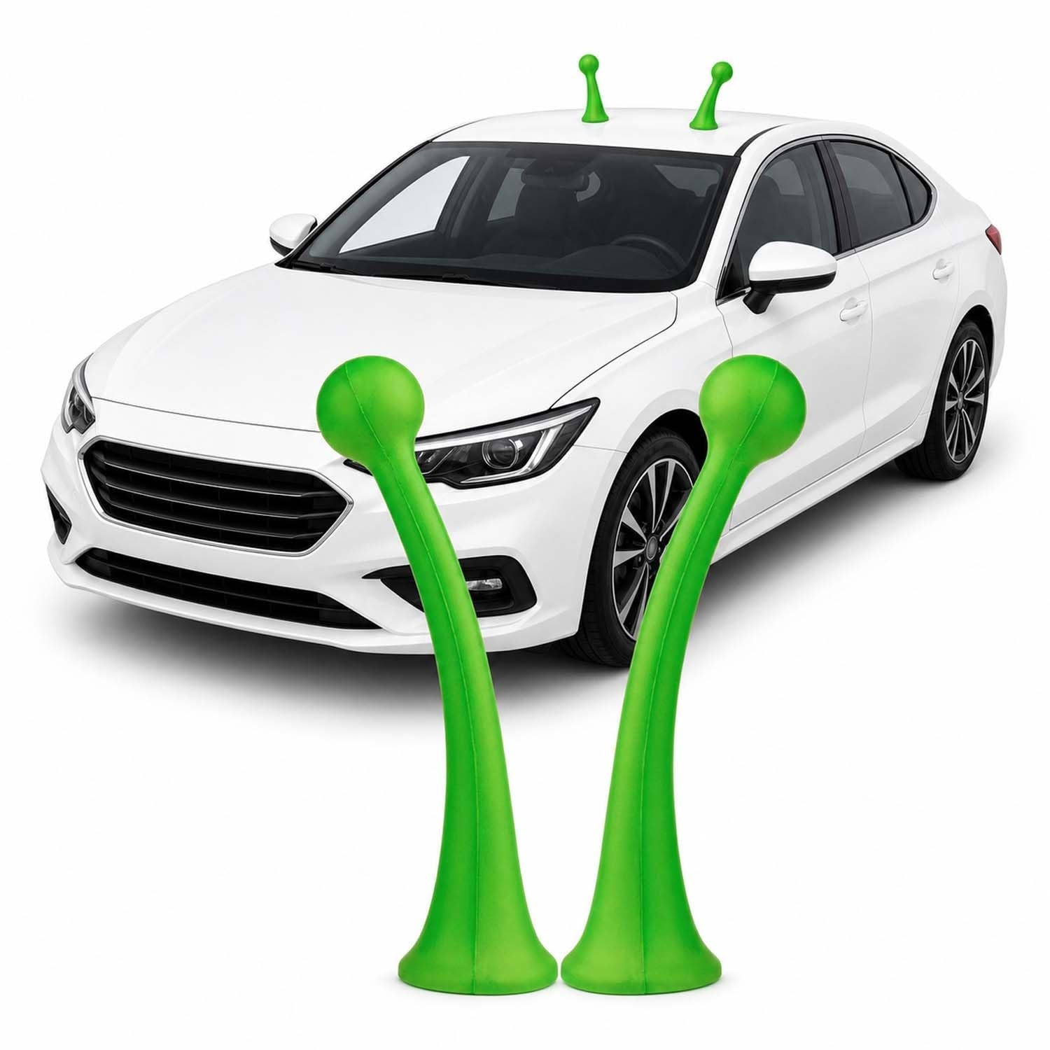 3D Snail Tentacles Car Roof Decals – Cool Alien Antenna Stickers for Exterior De