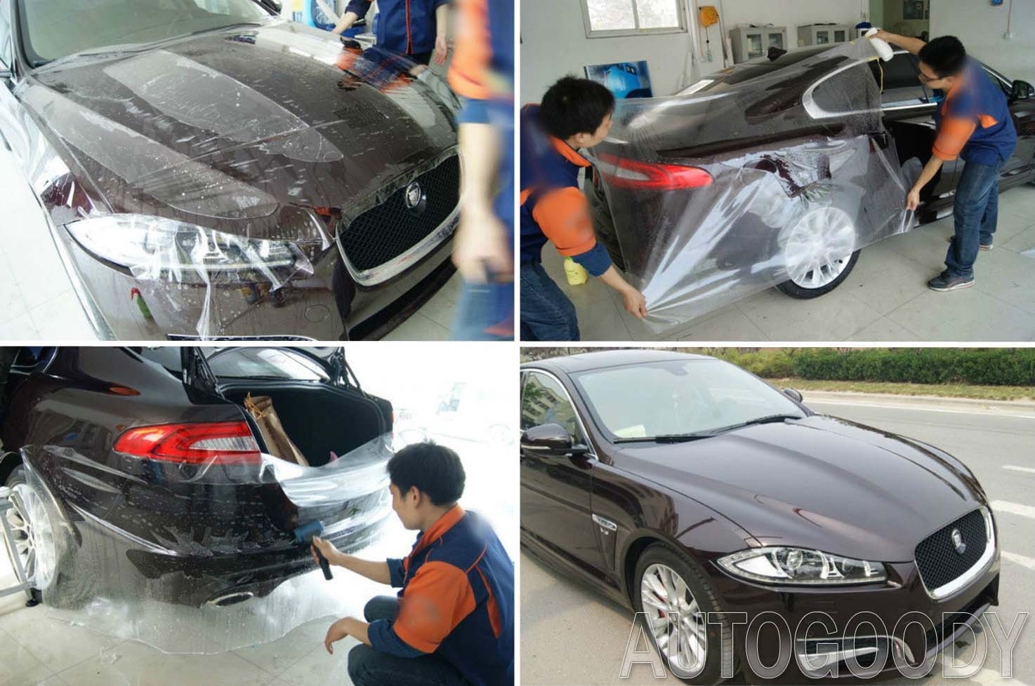Clear Bra Paint Protection Vinyl Film Wrap Transparent Car Paint Scratch Shield