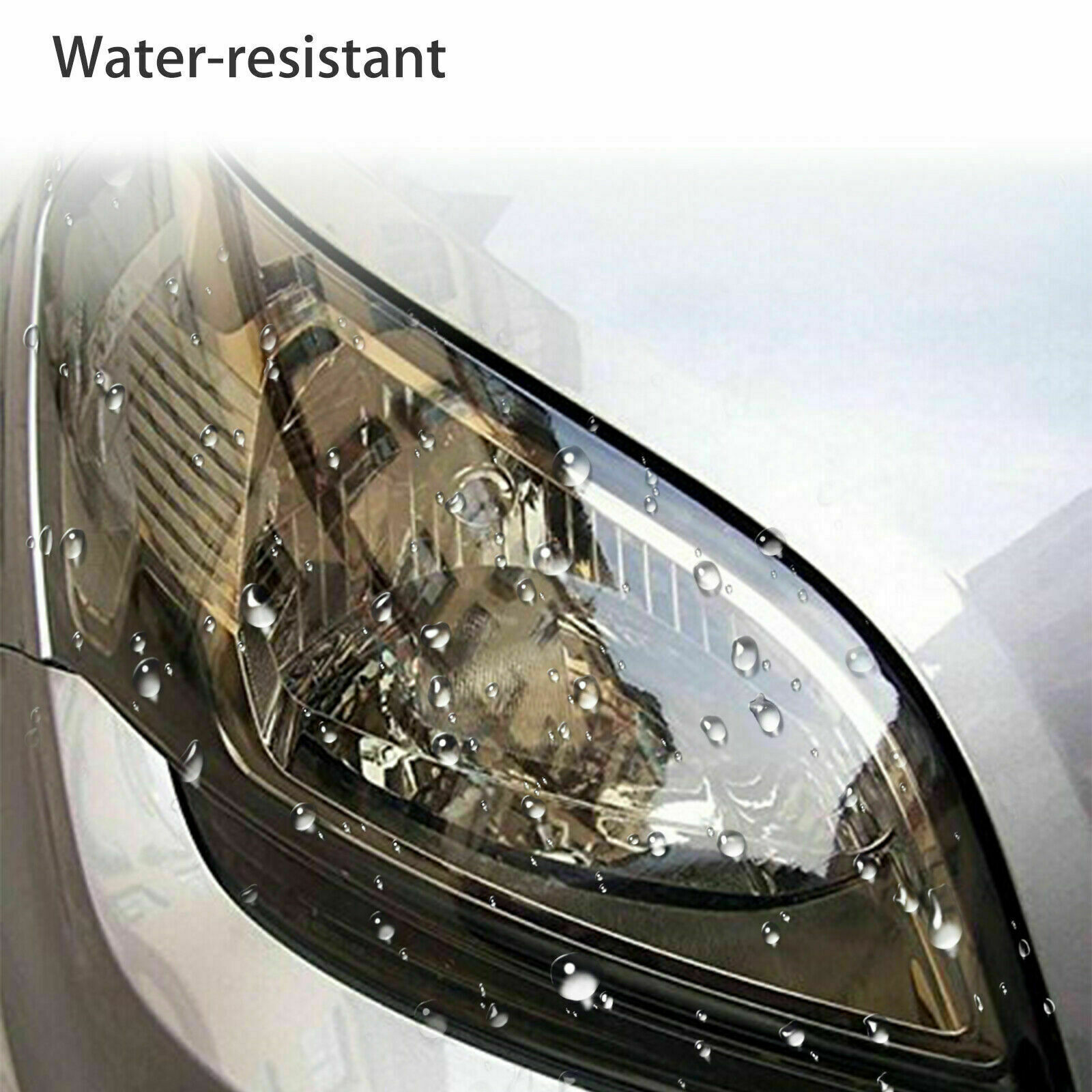 Vinyl Protection Film Light Black Tint Headlight Taillight Fog Sider Marker Wrap