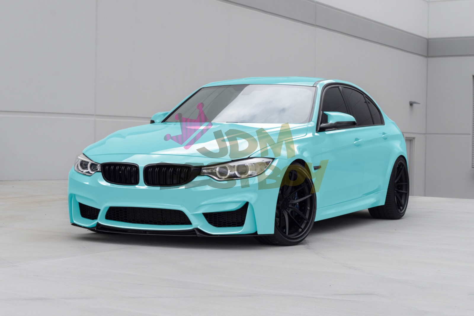 High Gloss Teal Glossy Car Vinyl Wrap Sticker Decal Sheet Film Adhesive Release