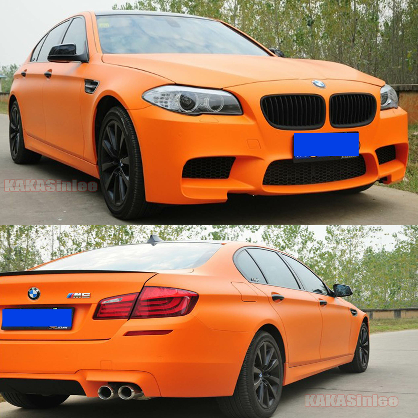 Air Free Stretch Car Paint Gloss Bright Matte Strip Vinyl Wrap Film Sticker US