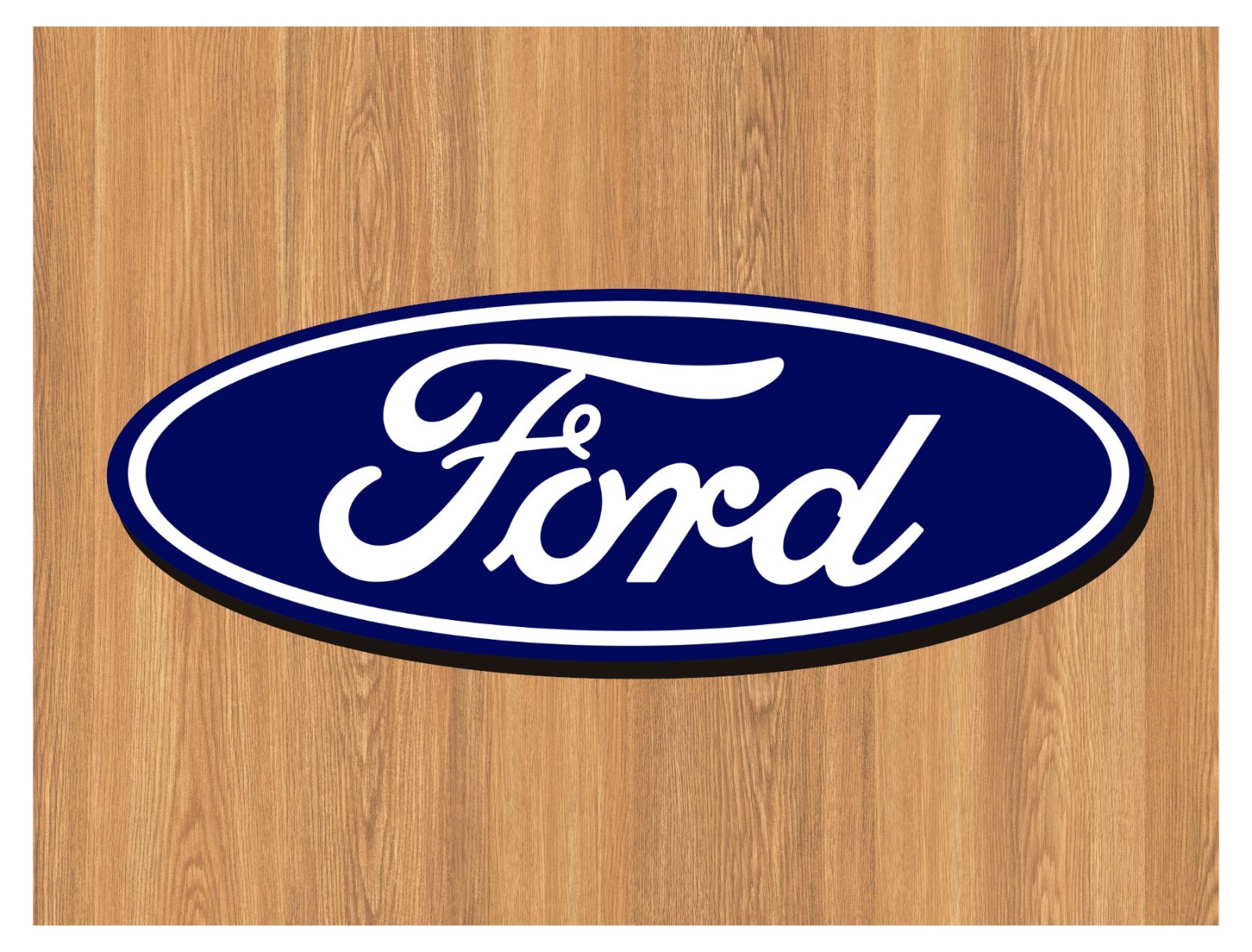 Ford Logo All Weather Vinyl Sticker/Decal Automotive Racing