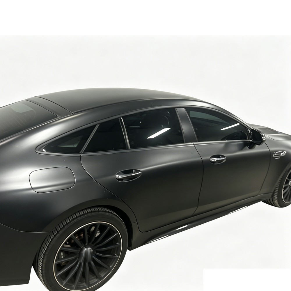 Matte/Glossy Black Chrome Delete Window Trims For Mercedes AMG GT X290 2019-2024