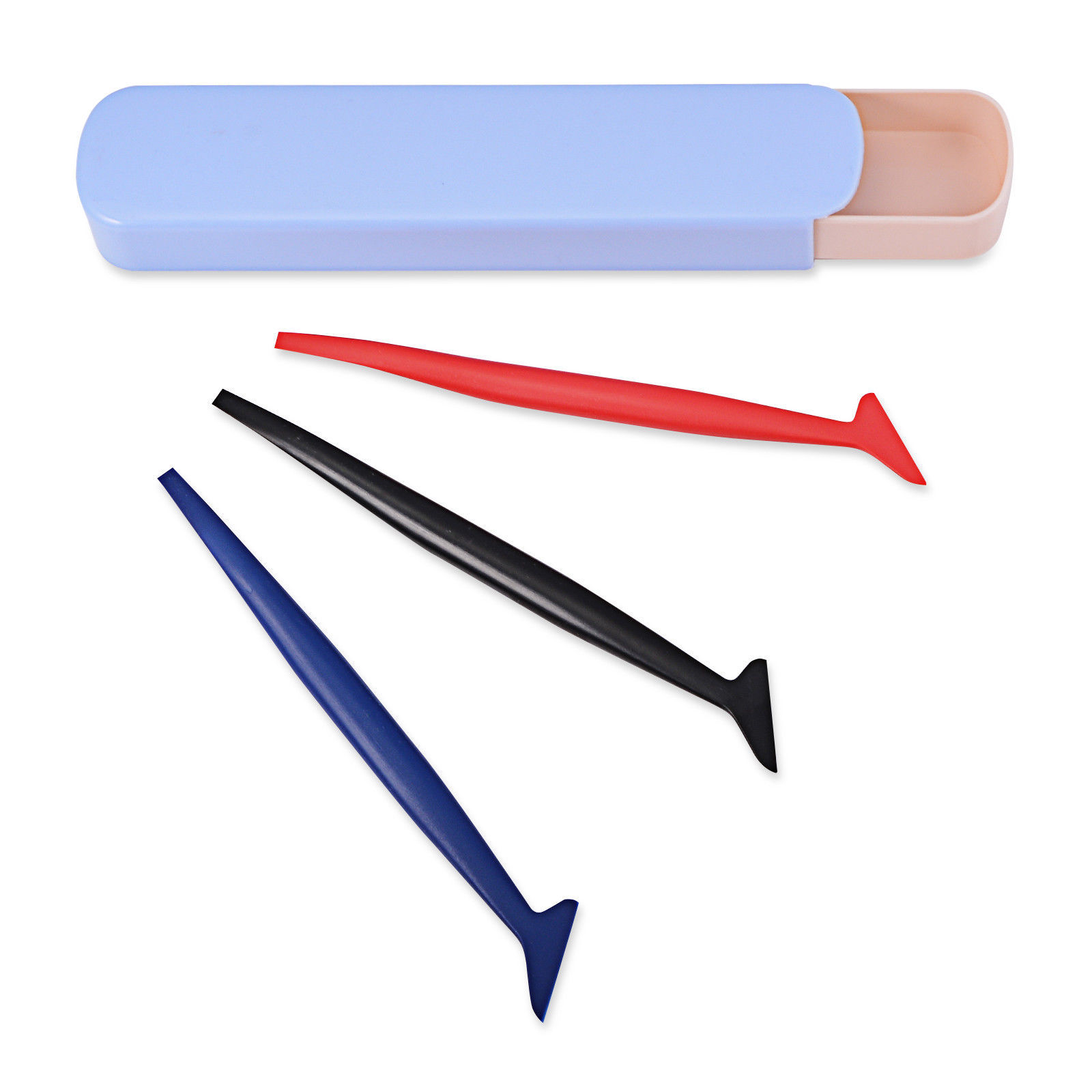 Car Wrapping Vinyl Tools Kit Micro Squeegee Tucking Scraper Razor Blade USA