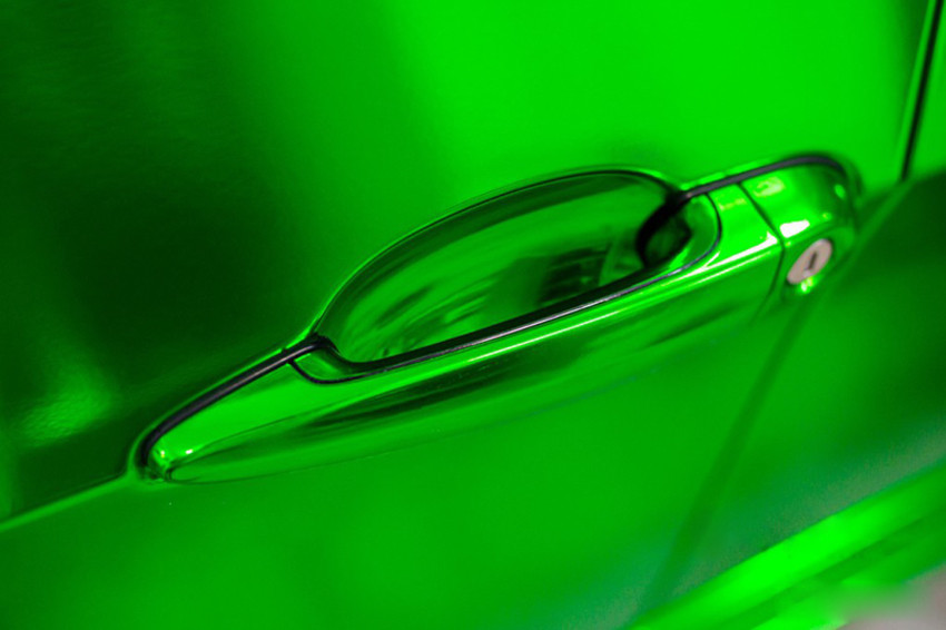 24″ x 60″ Green Chrome Mirror Vinyl Film Wrap Sticker Stretchable 2ft x 5ft
