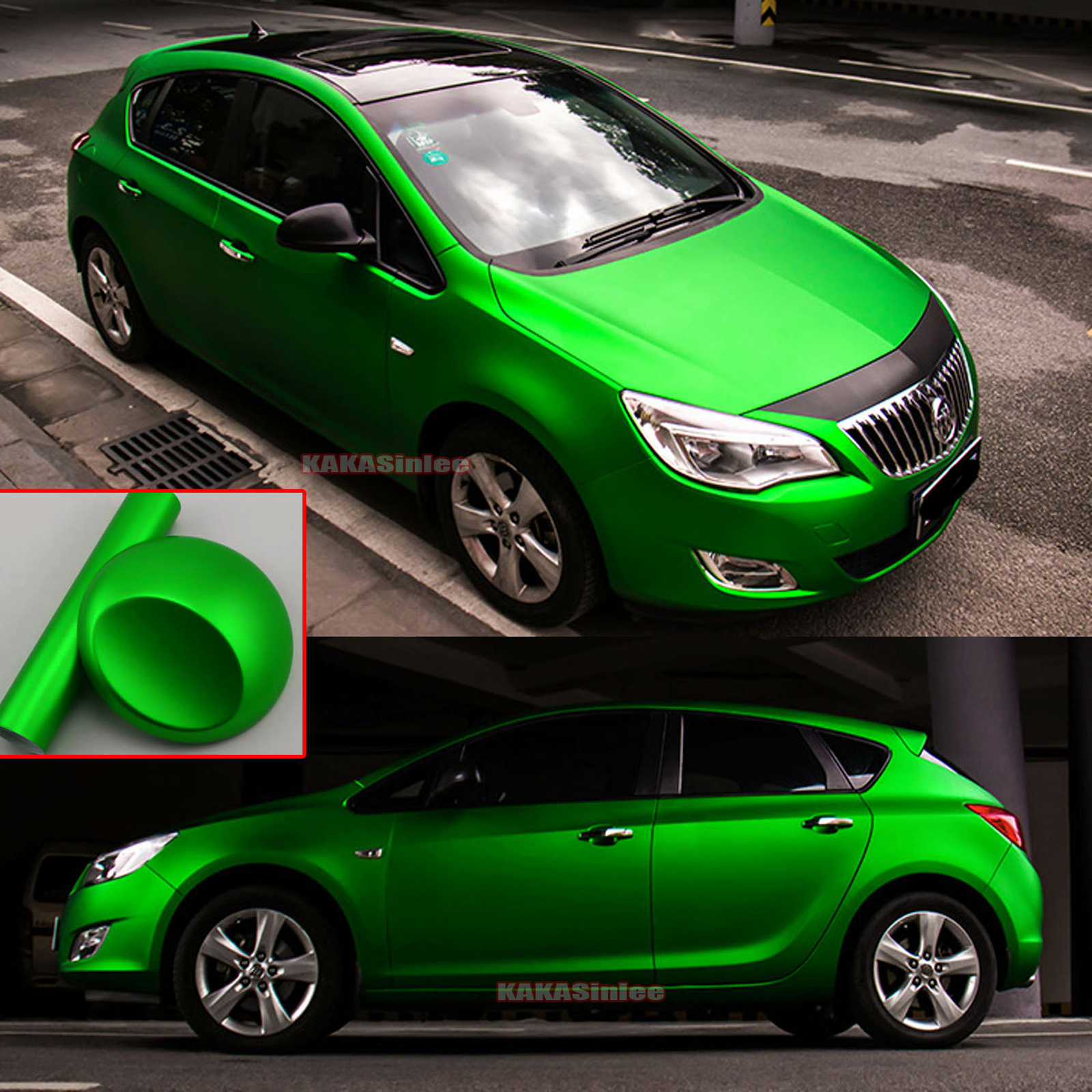 Stretch Car Satin Matte Chrome Metallic Vinyl Wrap Sticker Decal Strip Decors US