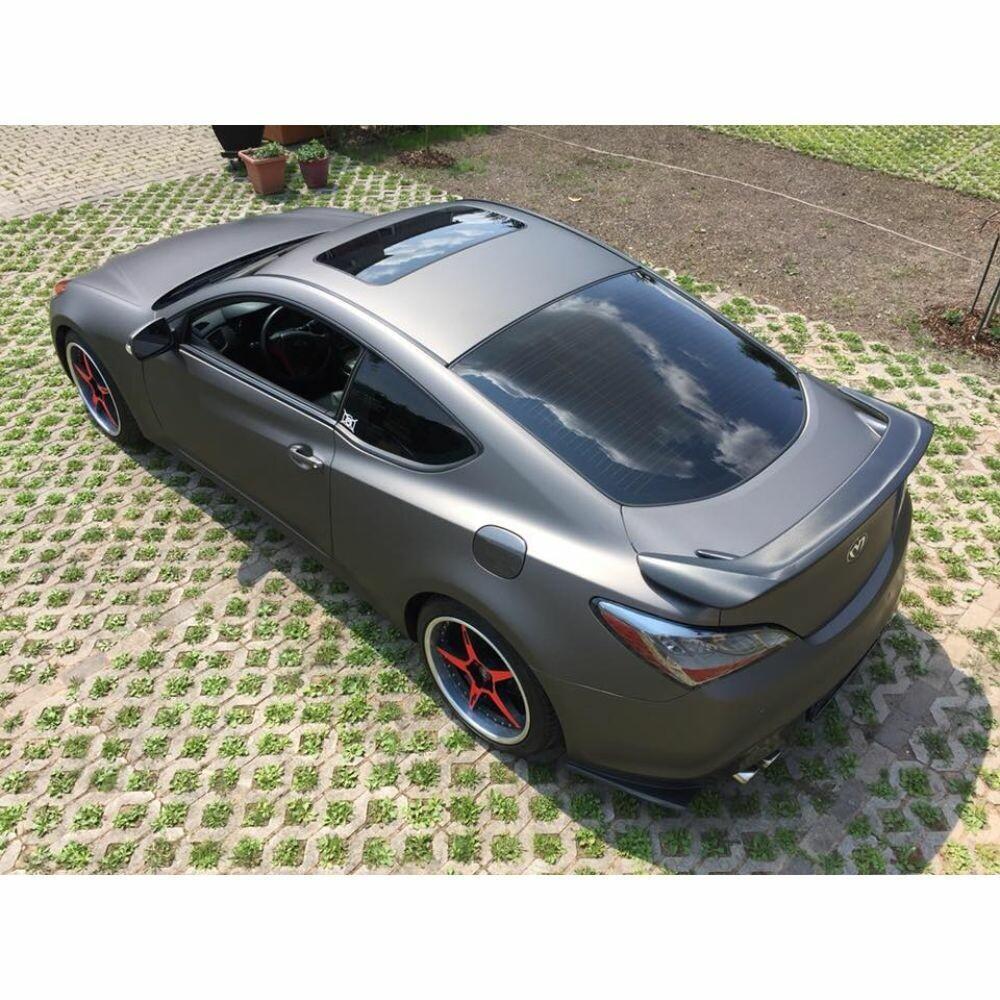 3M 2080 Scotchprint Matte Charcoal Metallic Vinyl Car Wrap Film | M211