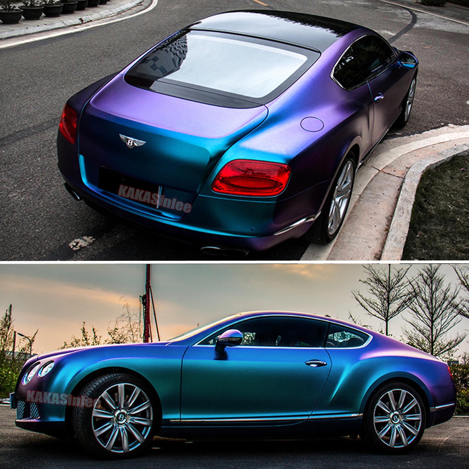 Air Free Entire Car Wrap Pearl Metal Satin Matte Sparkle Chrome Vinyl Sticker US