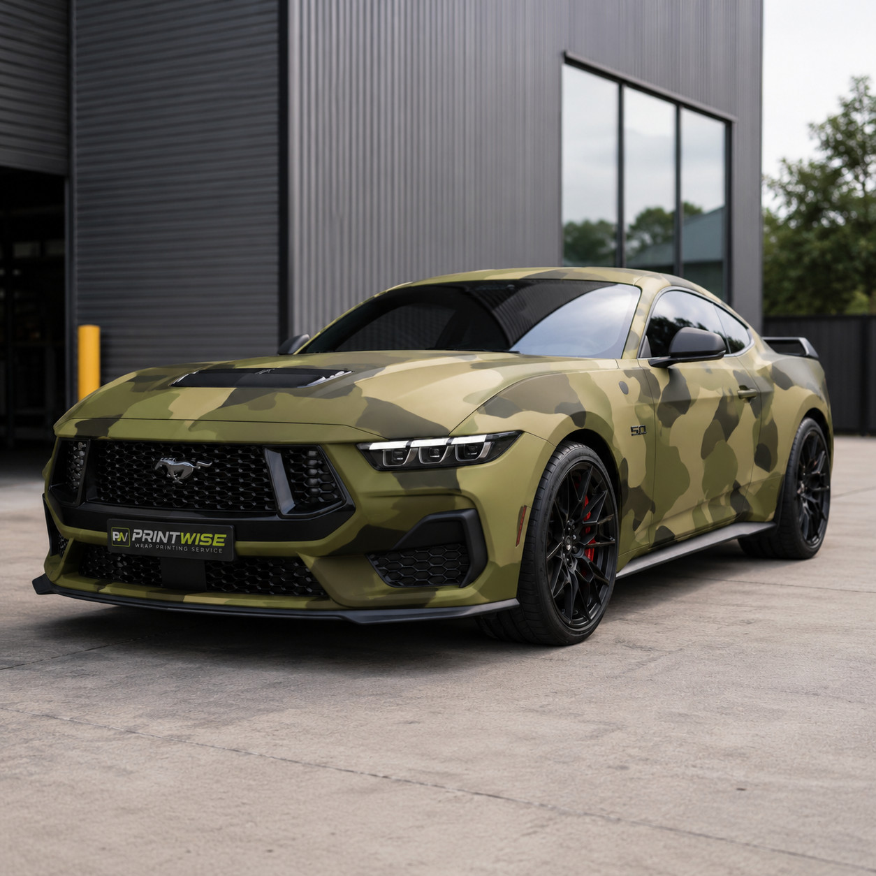 Camouflage Vehicle Wrap Vinyl Avery Dennison 1105 Cast Gloss Matte 60in Wide
