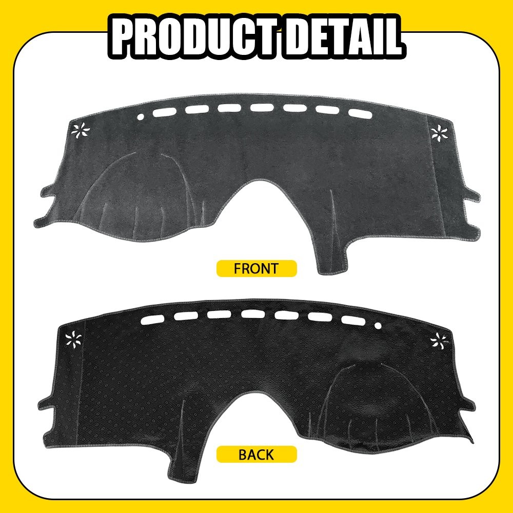 fits 2004-10 TOYOTA SIENNA DASH COVER MAT DASHBOARD PAD MADE CHARCOAL GREY 1-5X