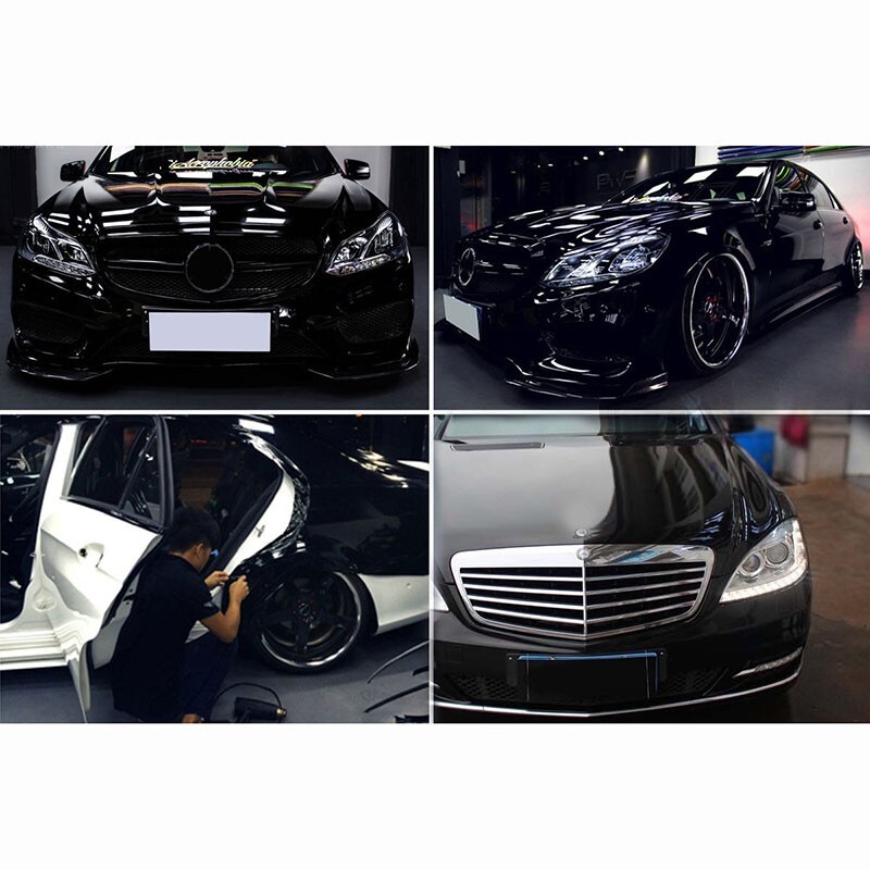 High Gloss Black Vinyl Tape Car Wrap Film for PROTECTION Sticker Decal