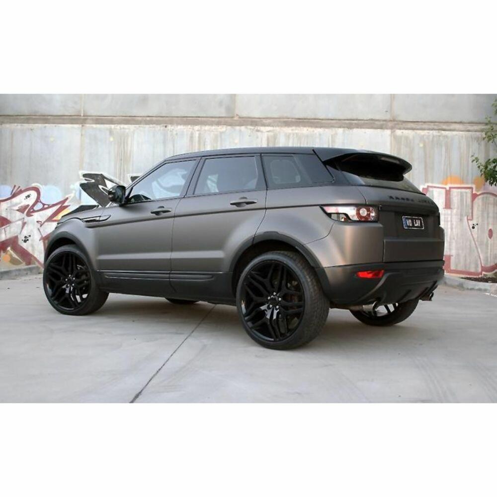 3M 2080 Scotchprint Matte Charcoal Metallic Vinyl Car Wrap Film | M211
