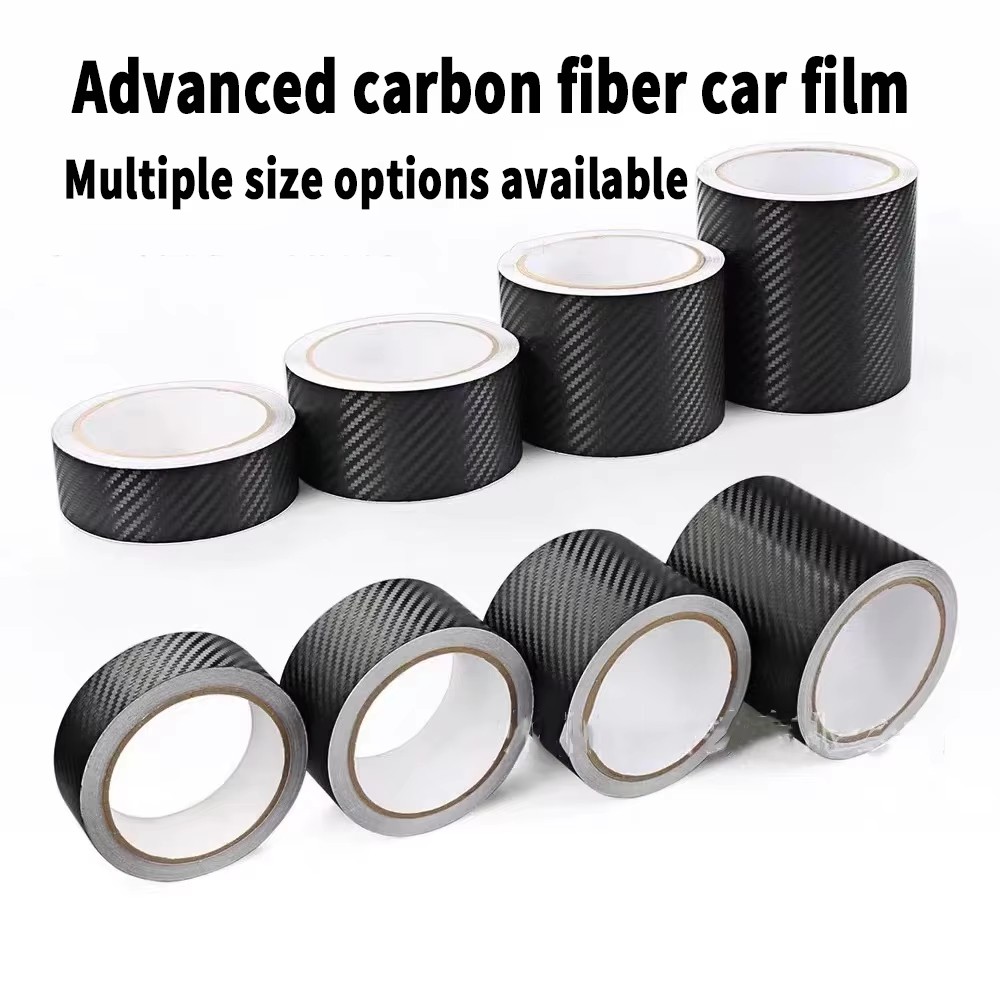 2D 3D 4D 5D Carbon Fiber Vinyl Wrap Sticker CAR Beauty Tape Glossy Texture
