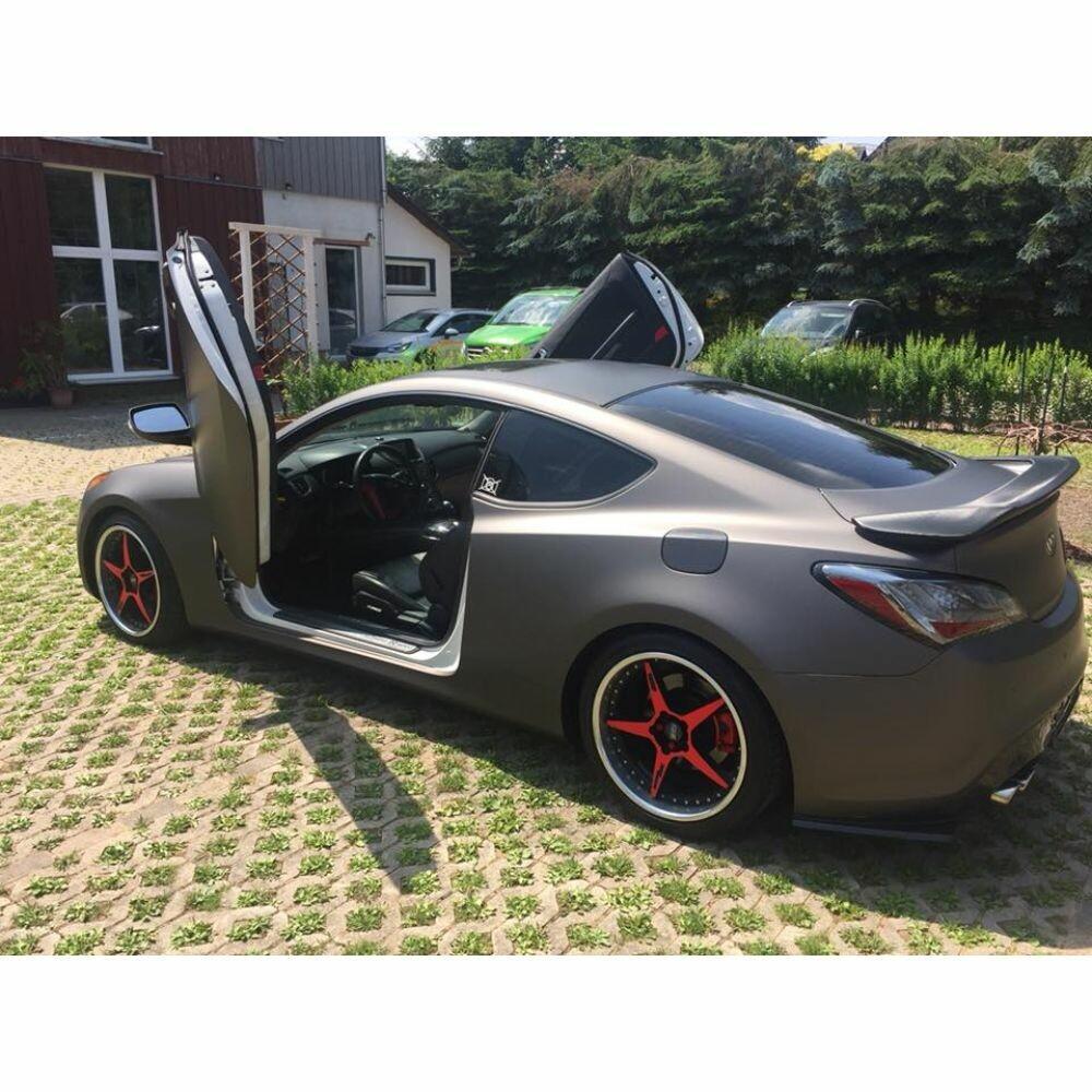 3M 2080 Scotchprint Matte Charcoal Metallic Vinyl Car Wrap Film | M211