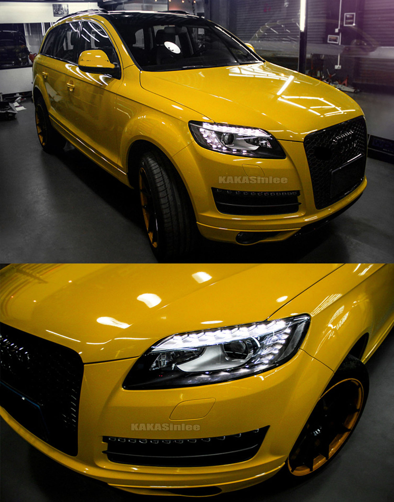 Smooth Stretch Glossy Flat Bright Car Paint Vinyl Wrap Sheet Sticker Air Free US