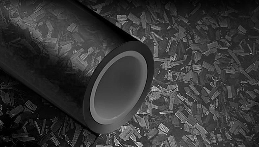 120″x60″ PET Liner Matte Black Forged Carbon Fiber Car Vinyl Wrap 10ft x 5ft