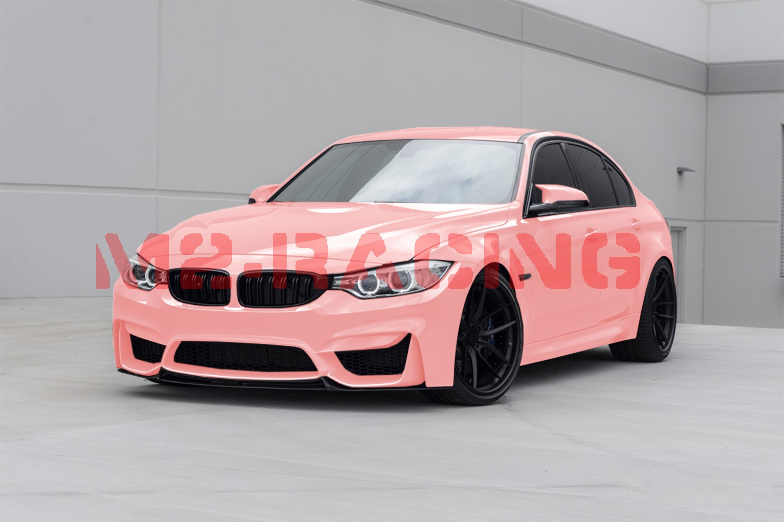 5FTx7FT PPF Blossom Pink Gloss Color Vinyl Paint Protection Film Scratch Wrap