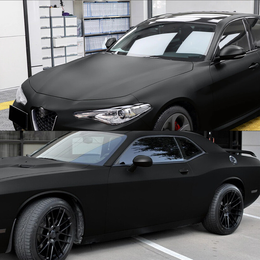 3M 2080 Matte Black Vinyl Vehicle Wrap Car Decal Sheet Roll Film | G12