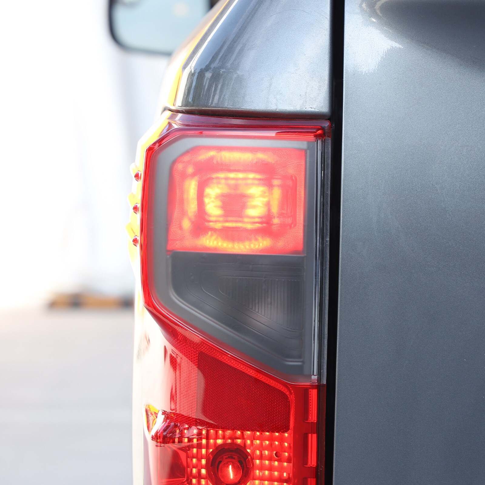 Matte Black Tail light Smoked OVerlay film Vinyls Fit For Nissan Titan 2016-2023
