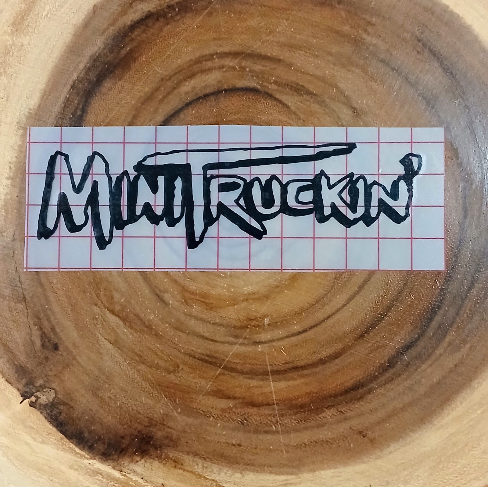 Mini Truckin’ Inspired Vinyl Decal (x2) Slammed Lowrider Truck Sticker