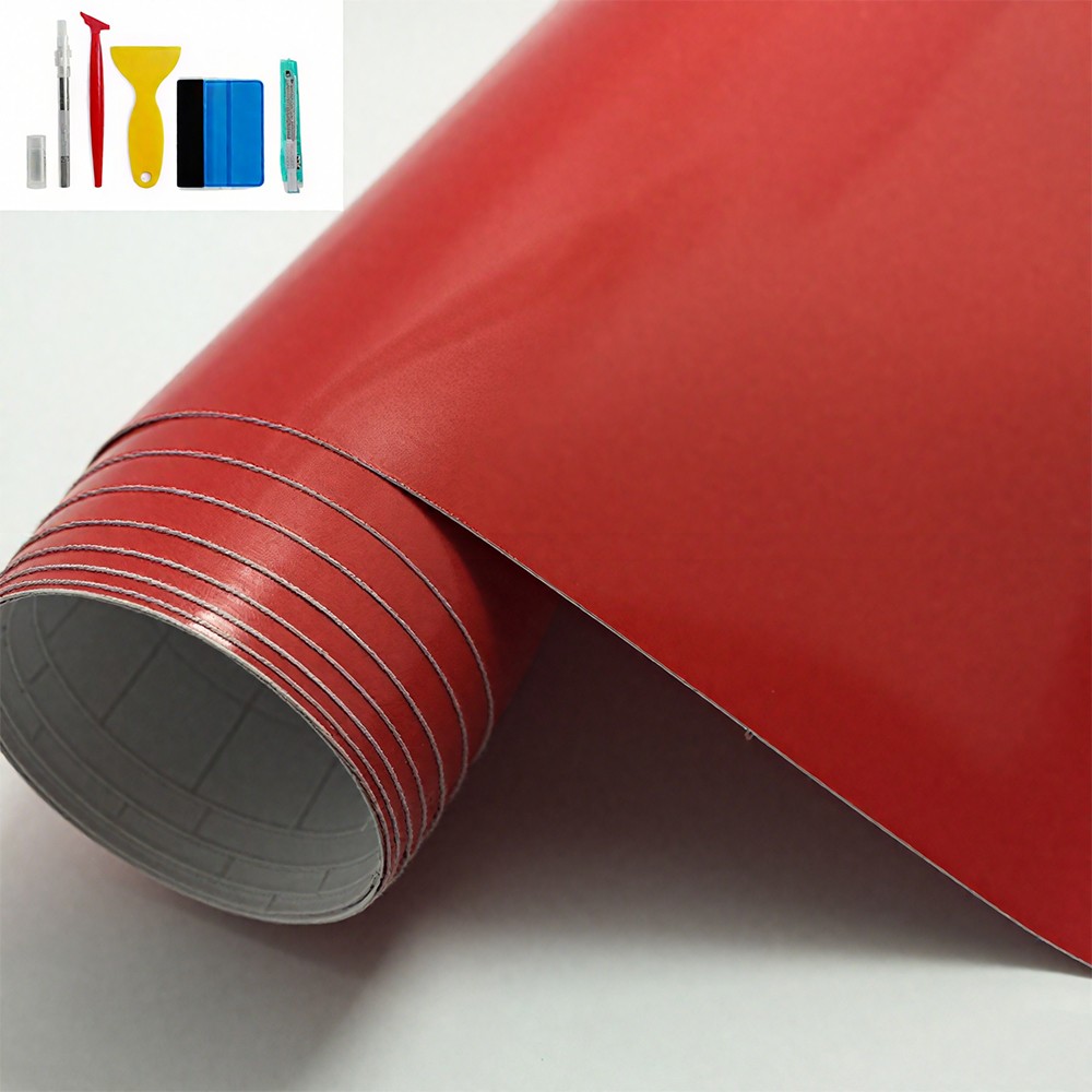 High Gloss Glossy Car Vinyl Wrap Sticker Decal Sheet Film Air Release 30x150CM