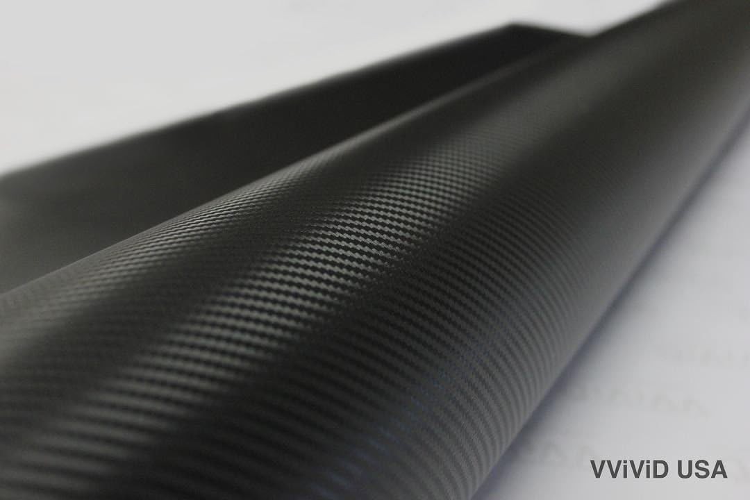 XPO Carbon Fiber Vinyl Roll – 5ft x 1ft, 8- Life with Advanced Air Release
