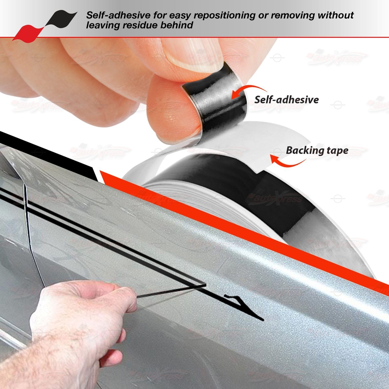 MATTE GOLD 8″ 203mm Roll PIN STRIPE Car Striping Line TAPE Decal Vinyl Sticker
