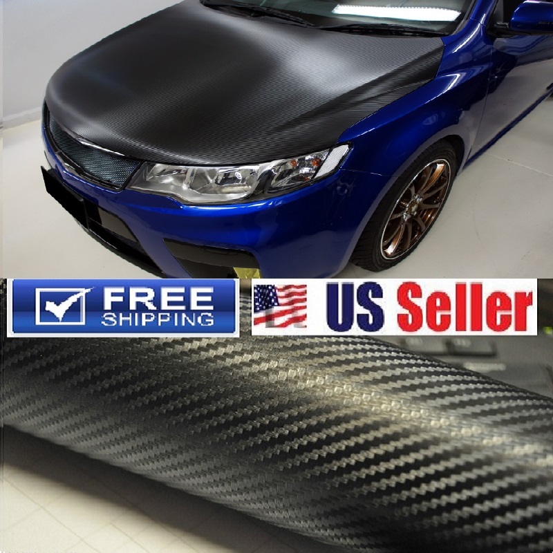 “Ultra GLOSS” 4D Carbon Fiber Vinyl Paint Protector Wrap Film Sticker 72″X60″