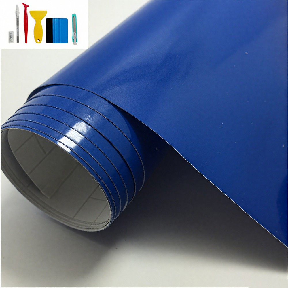 High Gloss Glossy Car Vinyl Wrap Sticker Decal Sheet Film Air Release 30x150CM